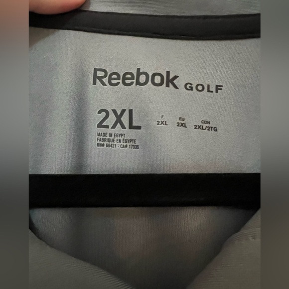 Reebok Golf Polo Shirt 2XL - Picture 4 of 4